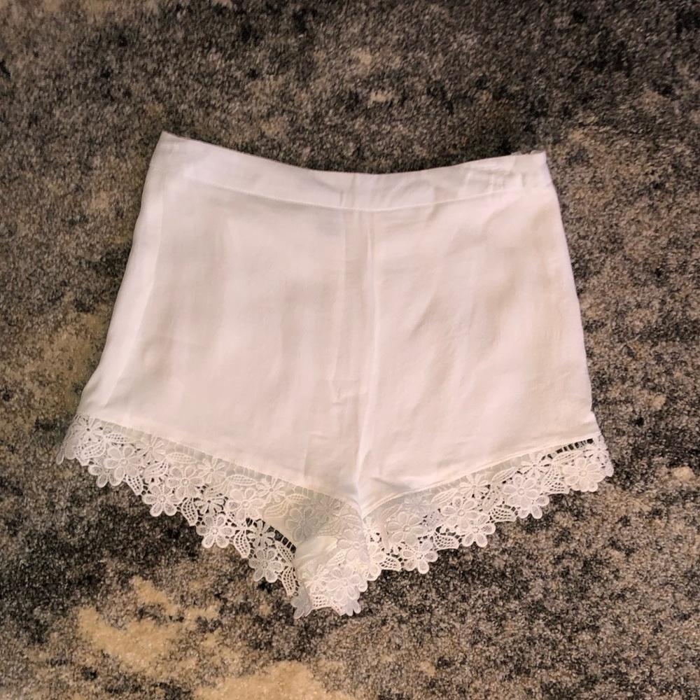 White dress short